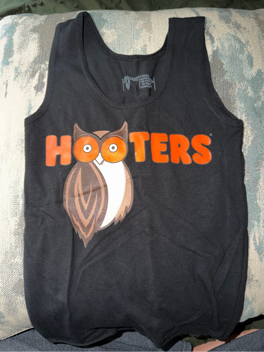 Hooters Black Tank Top